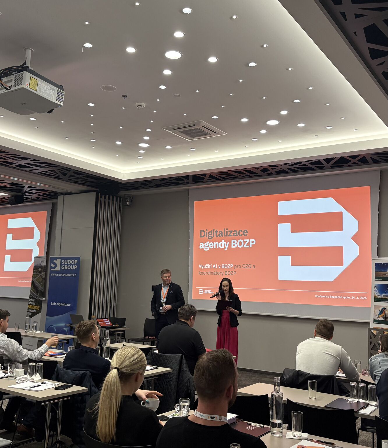 Přednáška o digitalizaci agendy BOZP na konferenci Bezpečně spolu 2026